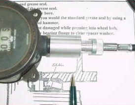 Stewart Speedometer Adapter for #1016
