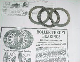 Thrust Roller Bearings (set of 2)